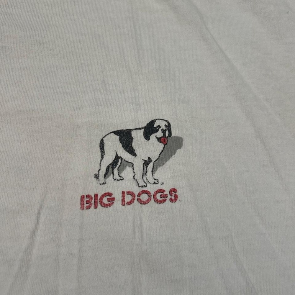 Vintage Big Dog Barbecue Rules white t-shirt - Picture 4 of 5